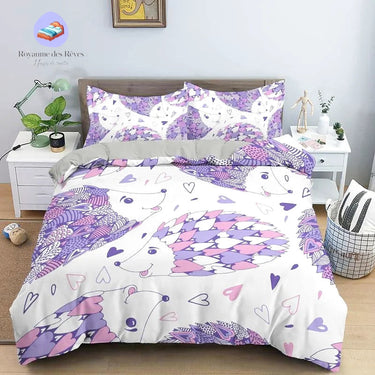 Housse de Couette Hérisson Love